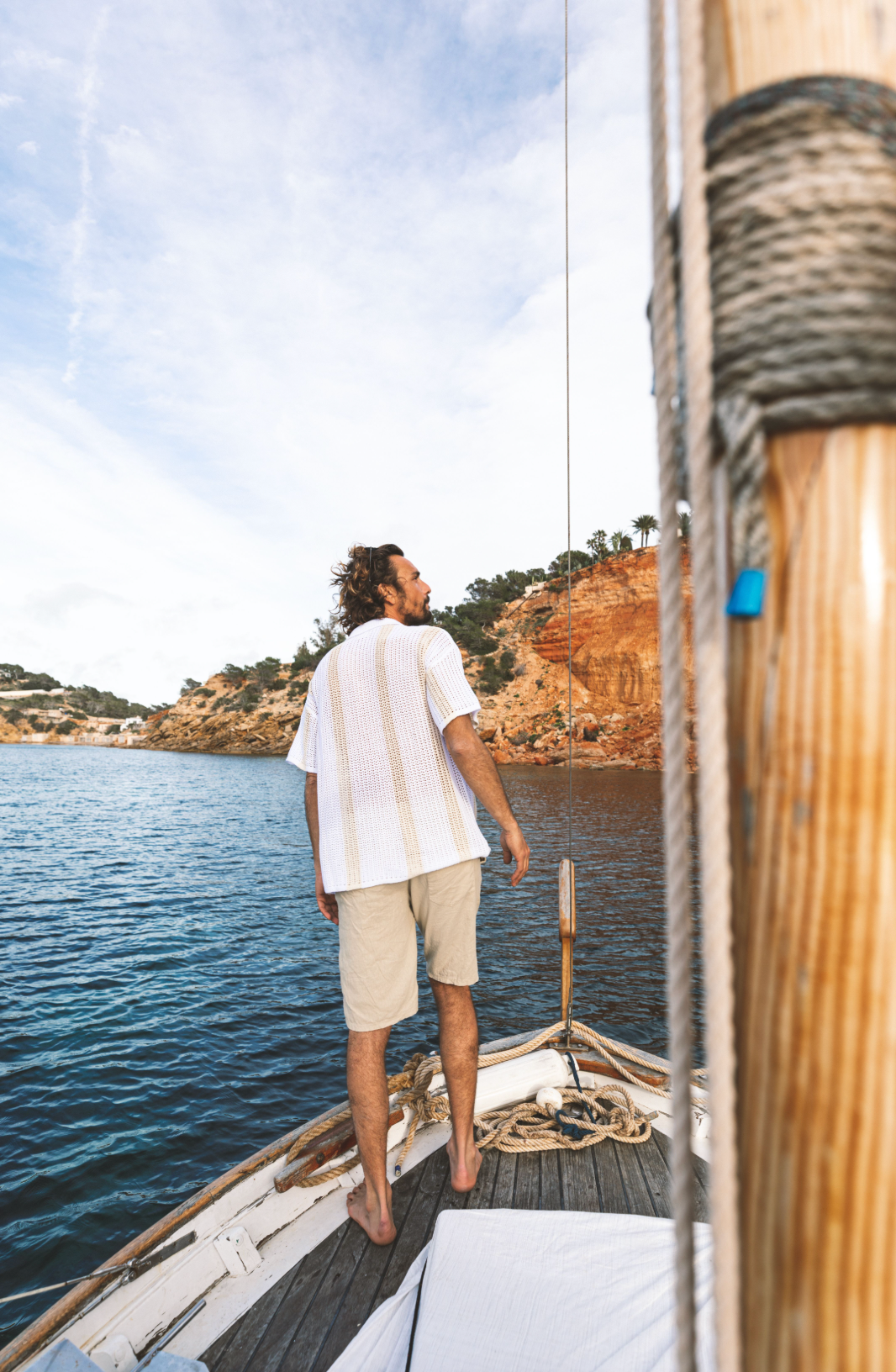 Shirt Ramiro Cotton White & Cream