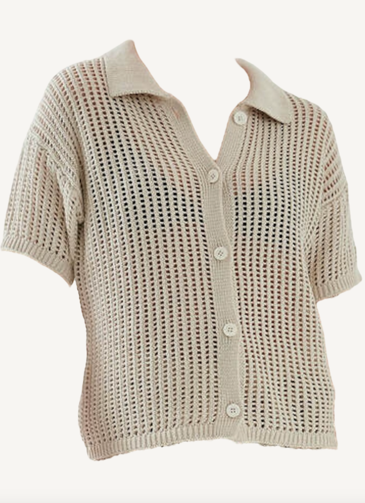 Shirt Oli Cotton Beige
