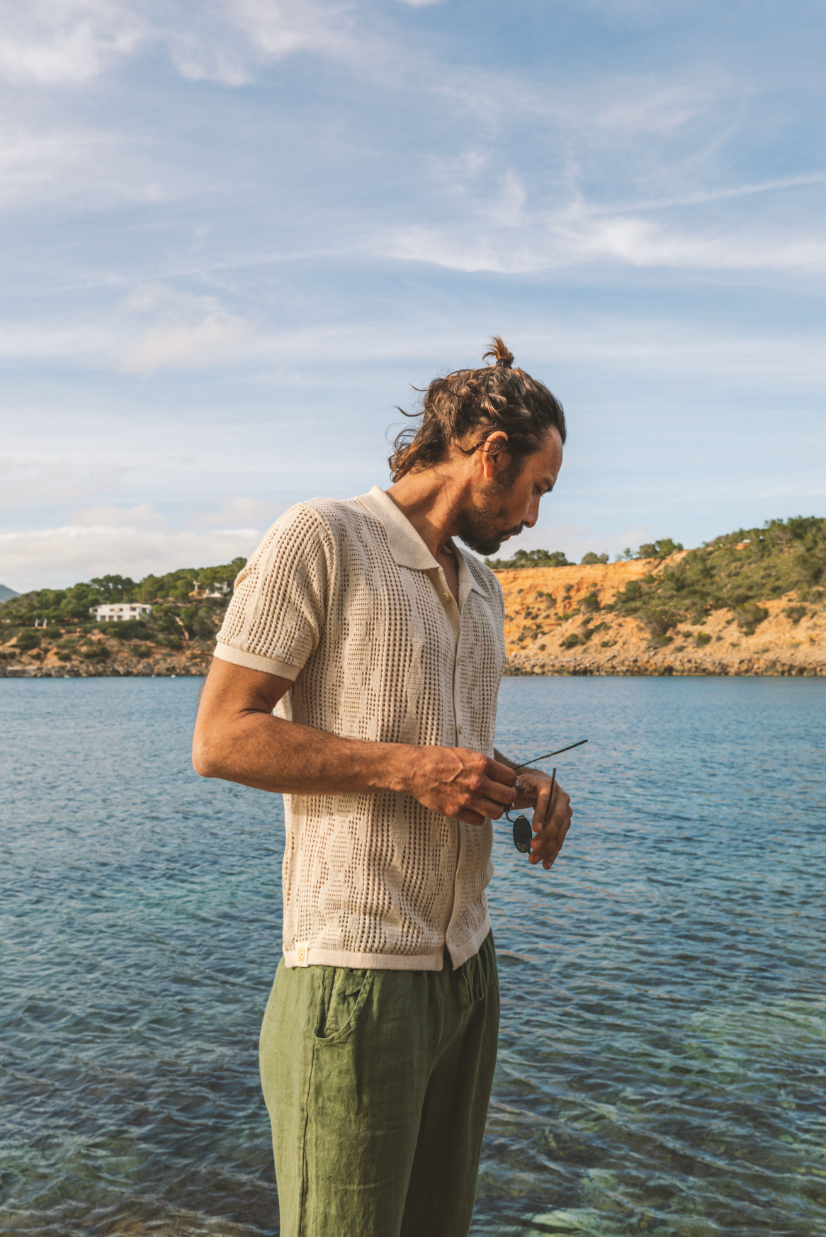 Shirt Santi Cotton Cream