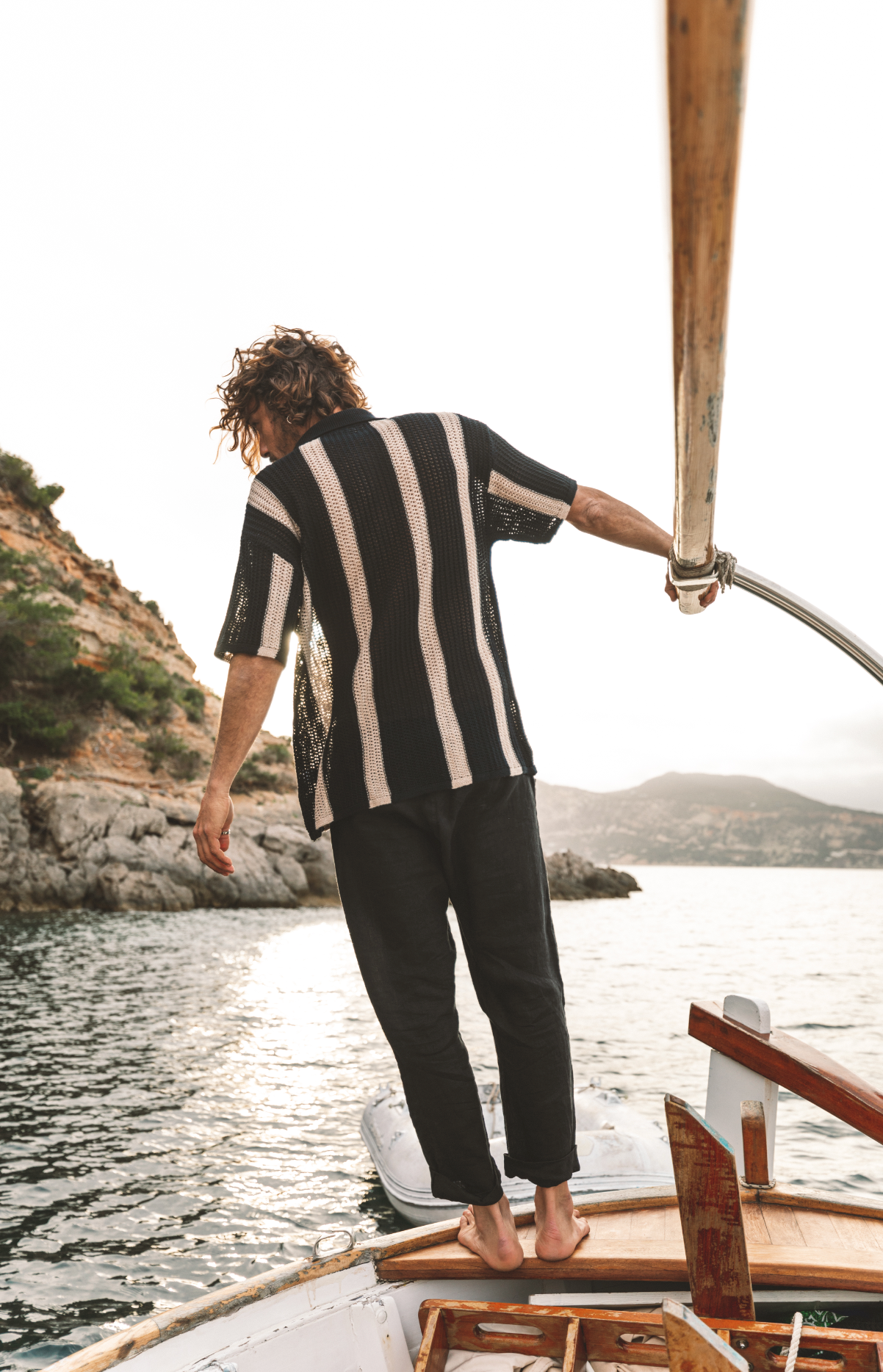 Pant Otto Unisex Linen Black