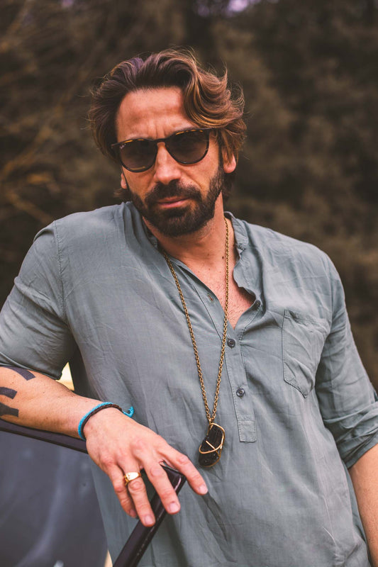 Collar Turmalina Power Bronce XL