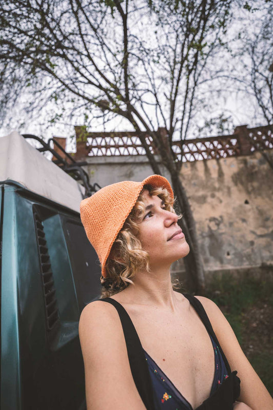 Hat Piluso Clau Naranja Fluor