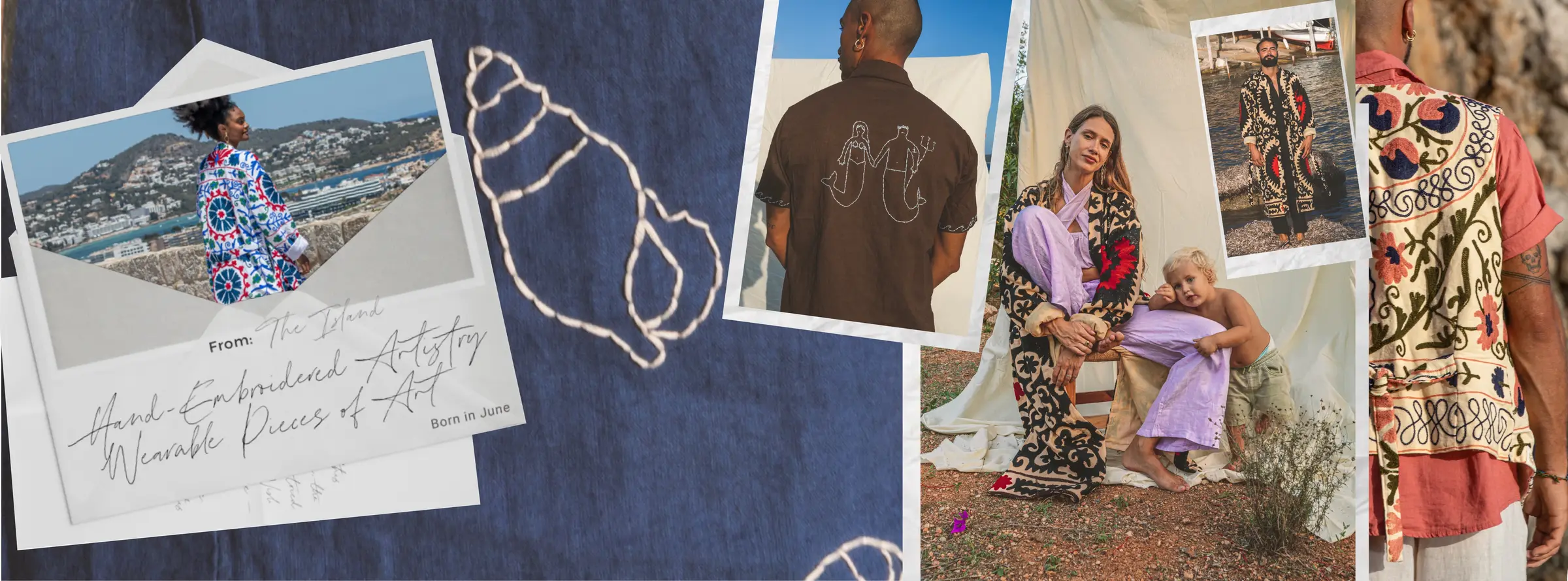 Hand-Embroidered Artistry — Born In June