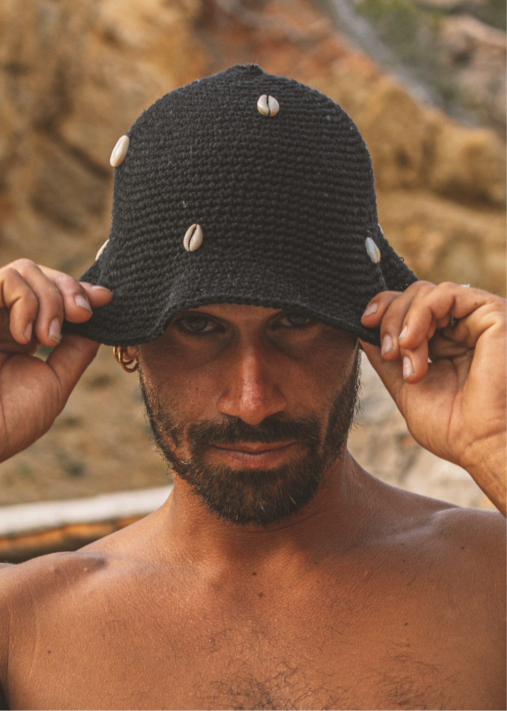 Hat Clau Caracola Black