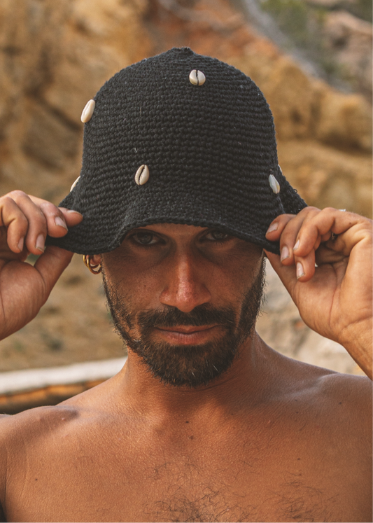 Hat Clau Caracola Black