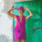 Skirt Sof Plane Linen Violet
