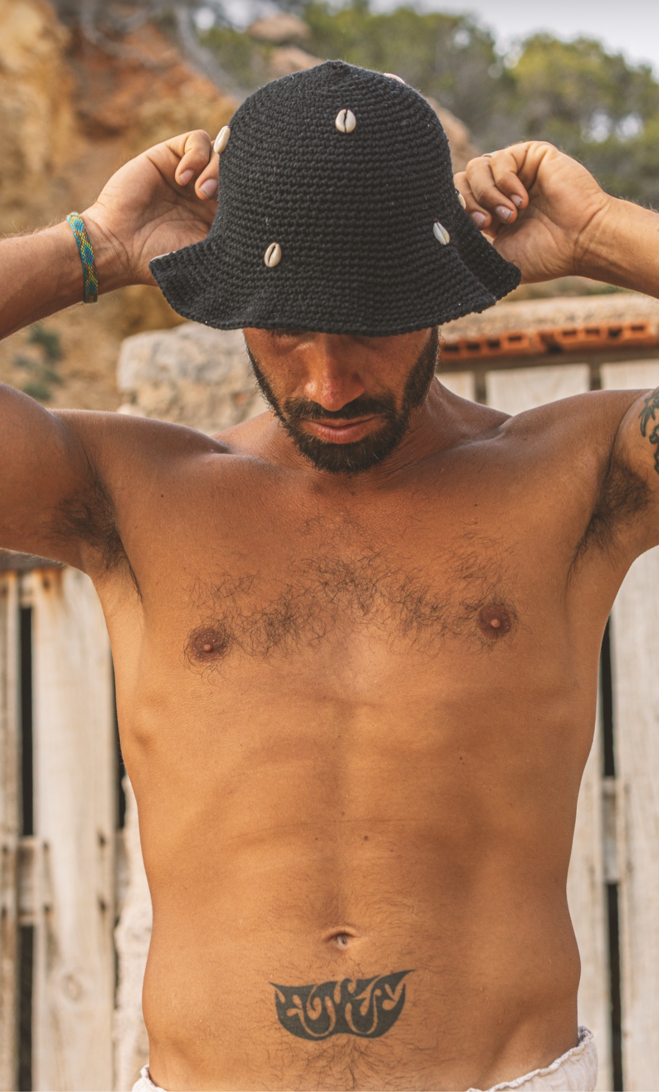 Hat Clau Caracola Black