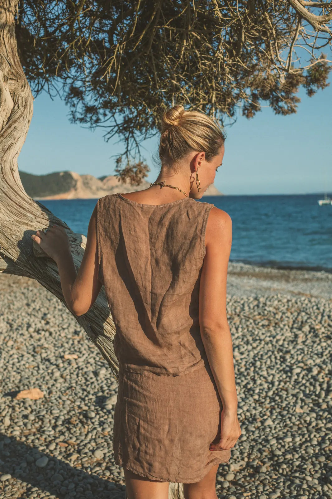 Chaleco Sof Plane Linen