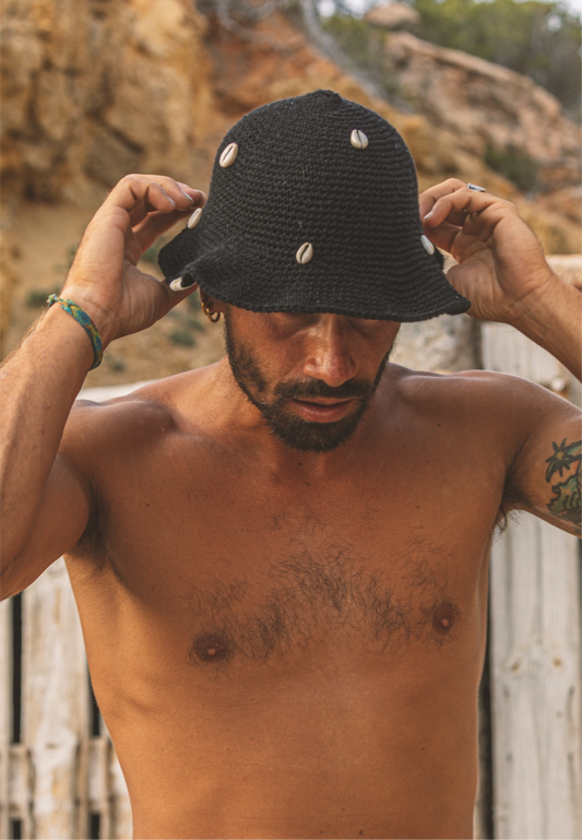Hat Clau Caracola Black