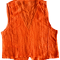 Skirt Sof Plane Linen Orange