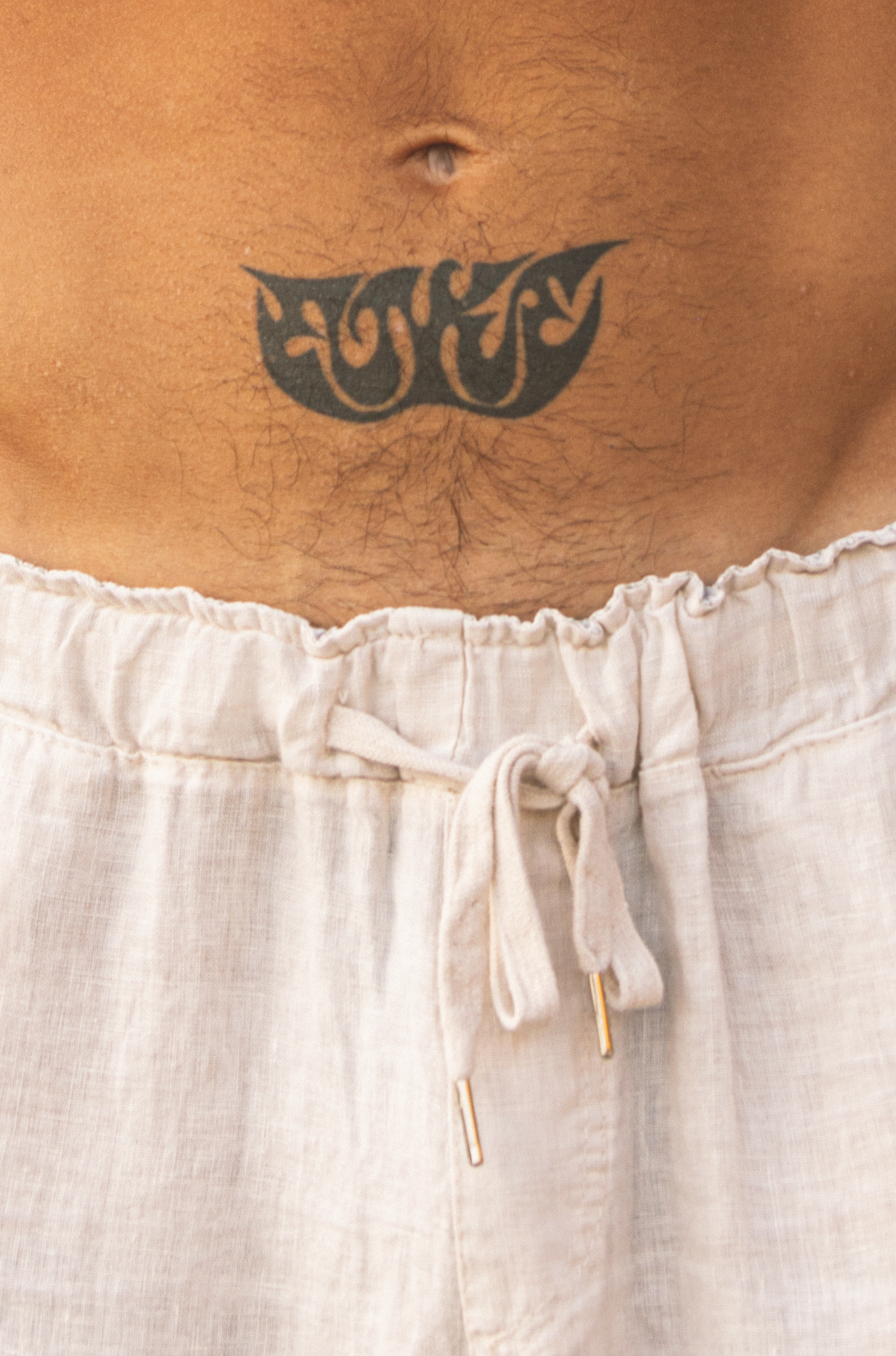 Pant Otto Unisex Linen Cream