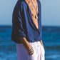 Shirt Lula Botones Azul Marino