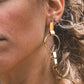 Earings Wanning Moon Bronce