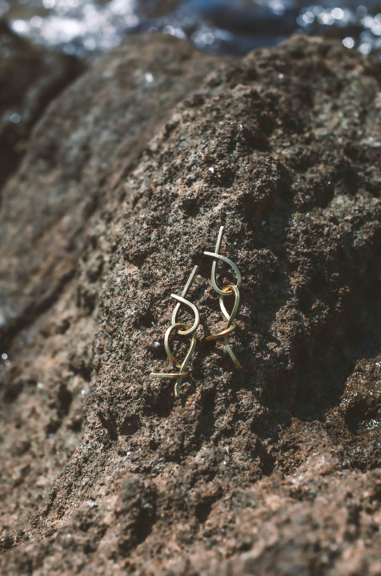 Earings Firuletes Bronce