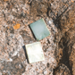 Earings Square Bronce