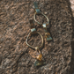 Earings Wanning Moon Bronce